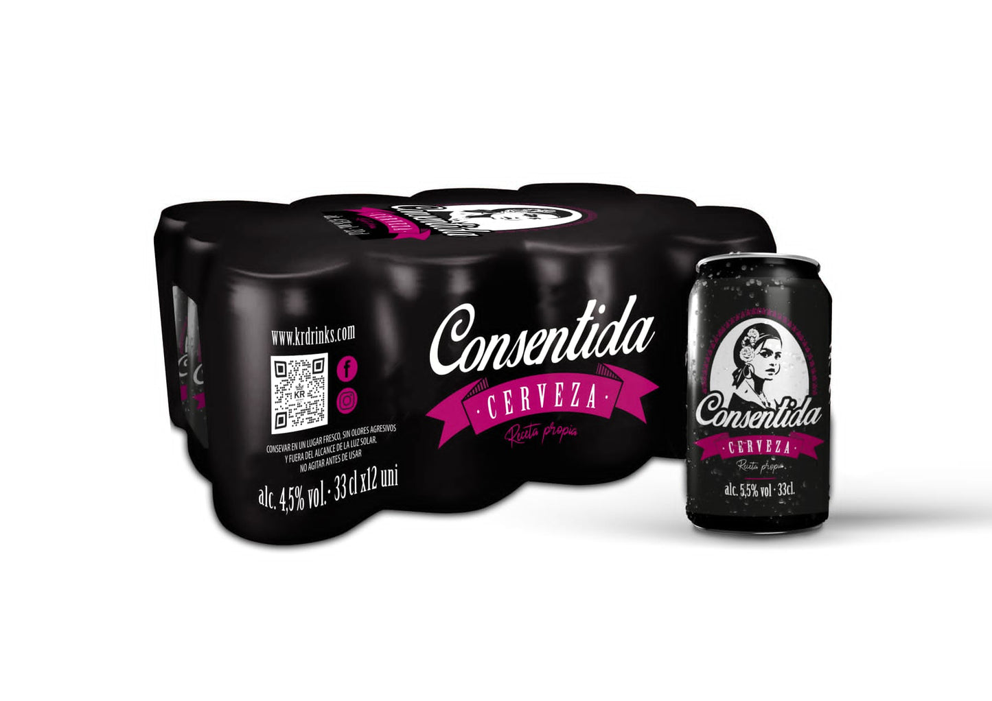 Consentida Ljós Lager 325 kr/stk (12.stk)