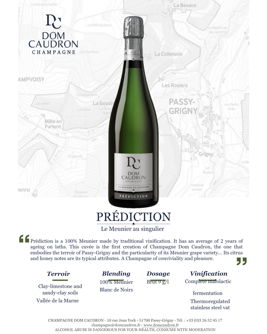 Dom Caudron Prédiction Brut 1500 ml