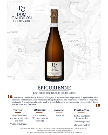 Dom Caudron ÉPICURIENNE 750 ml (Champagne)