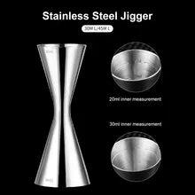 Sjússamælir 30/60 ml.  Stainless steel