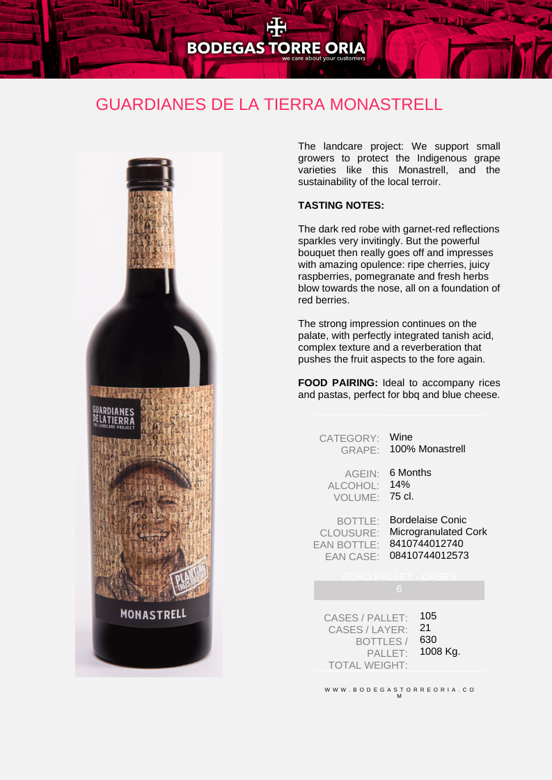 Torre Oria Seda Monastrell 2021