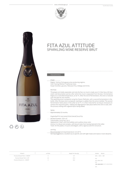 FITA AZUL ATTITUDE SPARKLING WINE RESERVE BRUT