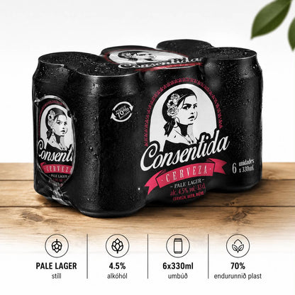 Consentida Ljós Lager  299 kr/stk (6.stk)
