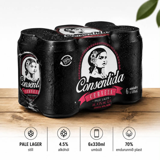 Consentida Ljós Lager  299 kr/stk (6.stk)
