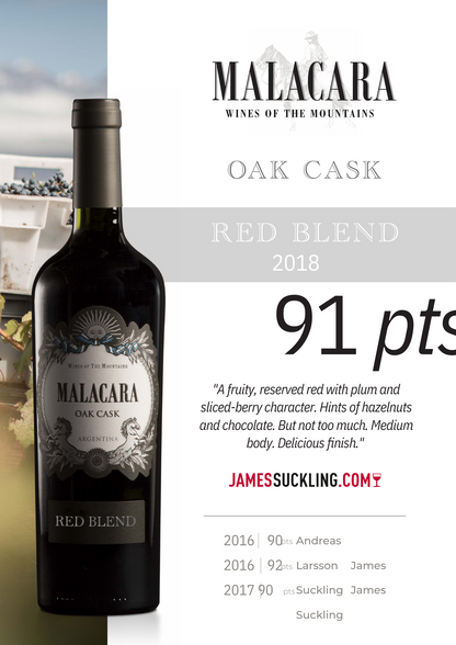 Marcelo Pelleriti Malacara Oak Cask Red Blend 2018