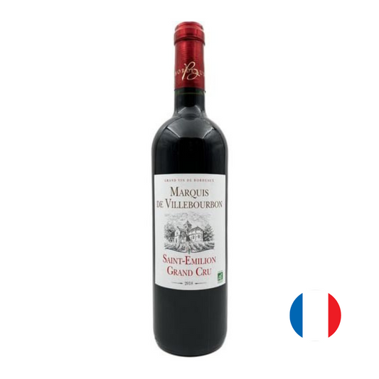 Marquis De Villebourbon Saint-Emilion Grand Cru 2018