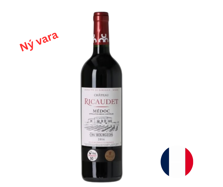 Chateau Ricaudet Medoc Cru Bourgeois 2016