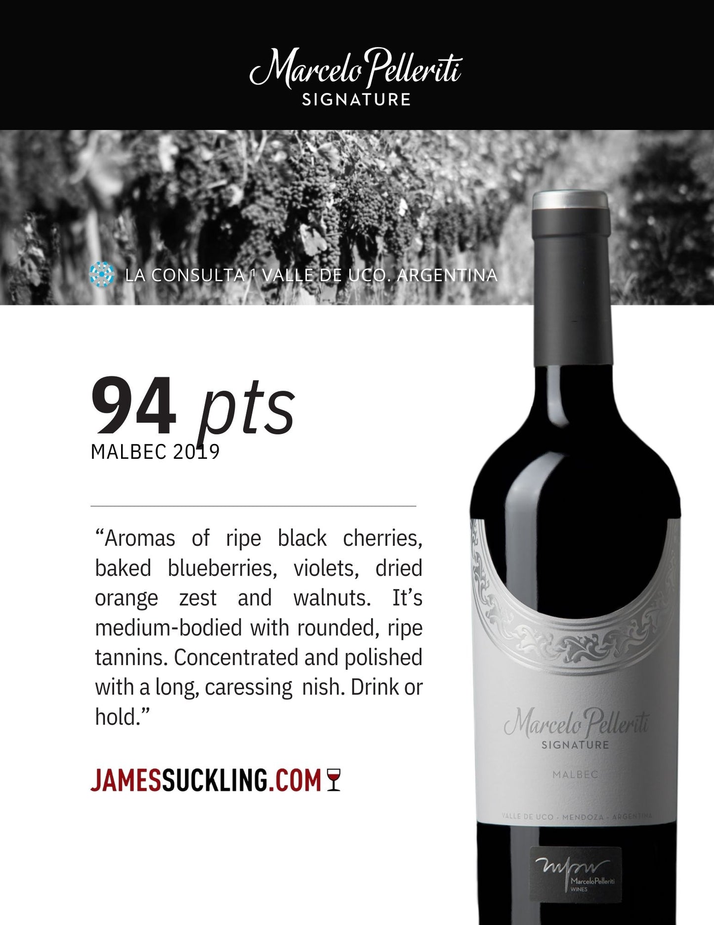 Marcelo Pelleriti Signature 2019 MALBEC