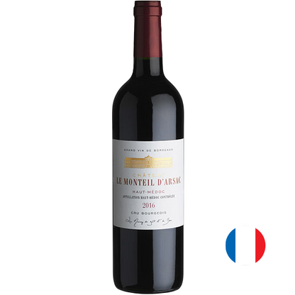 Chateau le Monteil d'Arsac Haut-Medoc Cru Bourgeois 2015