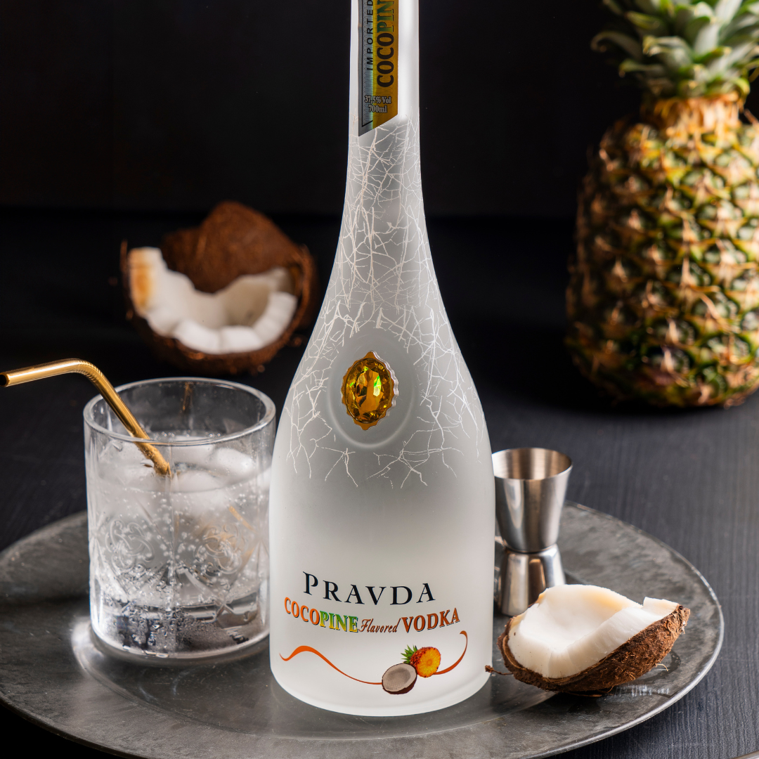 Pravda coco pine vodka