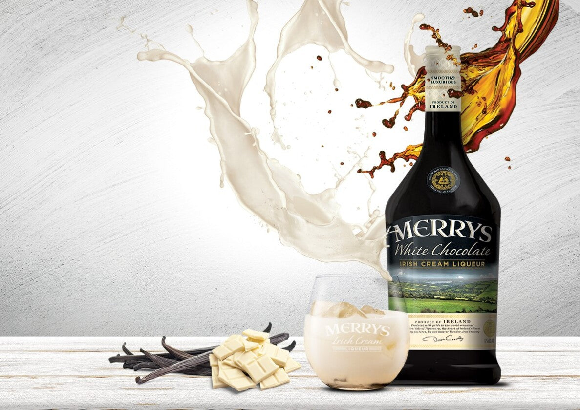 Merry´s White Chocolate Irish cream liqueur